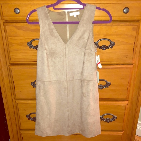 NWT 1.State Suede like dress with pockets size XS - Picture 1 of 5